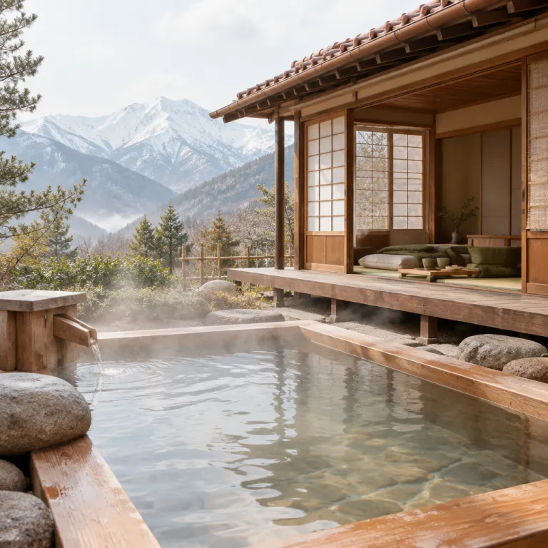 Miyama Ouan: a refined hot spring retreat in the Japanese Alps