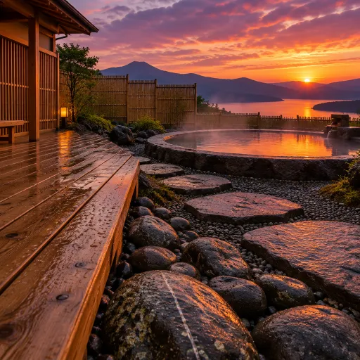 Elegant onsen hotels in Hakone Japan for a refined mountain escape