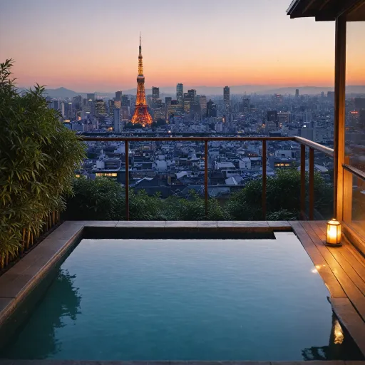 Elegant tokyo hotels with private onsen for a serene urban escape