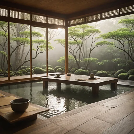 Serene ryokan stays with private onsen in Tokyo for refined travelers