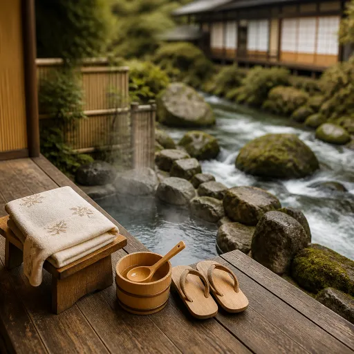 Yamamizuki ryokan in Kurokawa Onsen: a refined riverside retreat in rural Japan