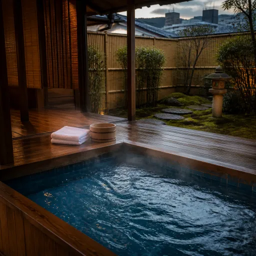 Kyoto ryokan with private onsen: an urban retreat guide for luxury travellers