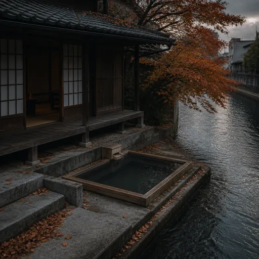 Momijiya annex: a riverside Kyoto ryokan for refined open air serenity